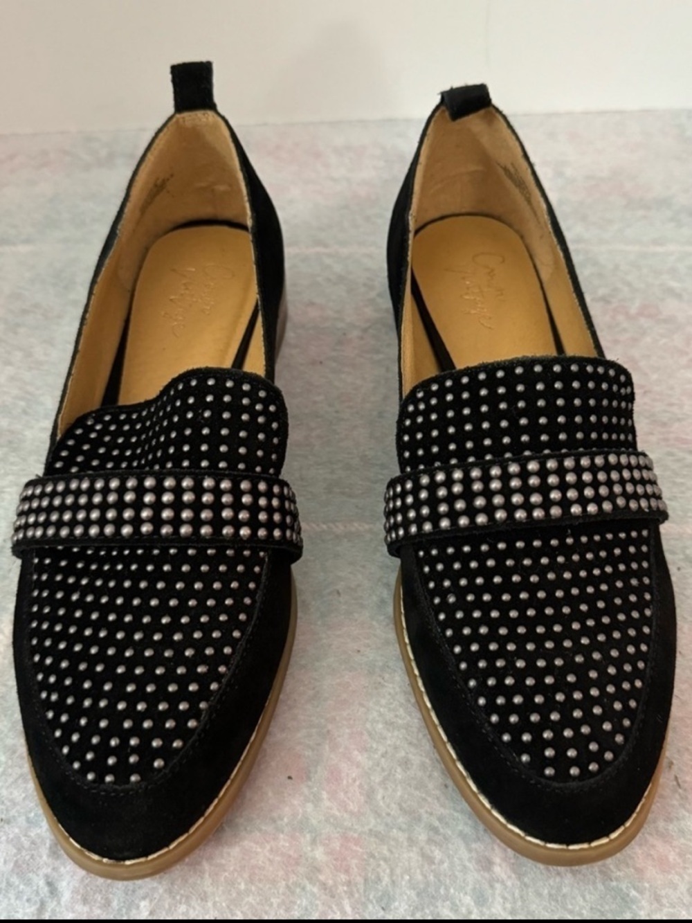 Crown Vintage Lorinda Loafers Women’s 7M Black